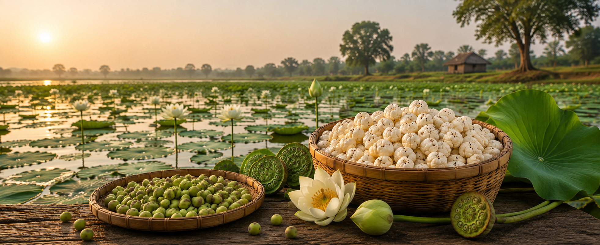Mithila Makhana cultivation in Bihar